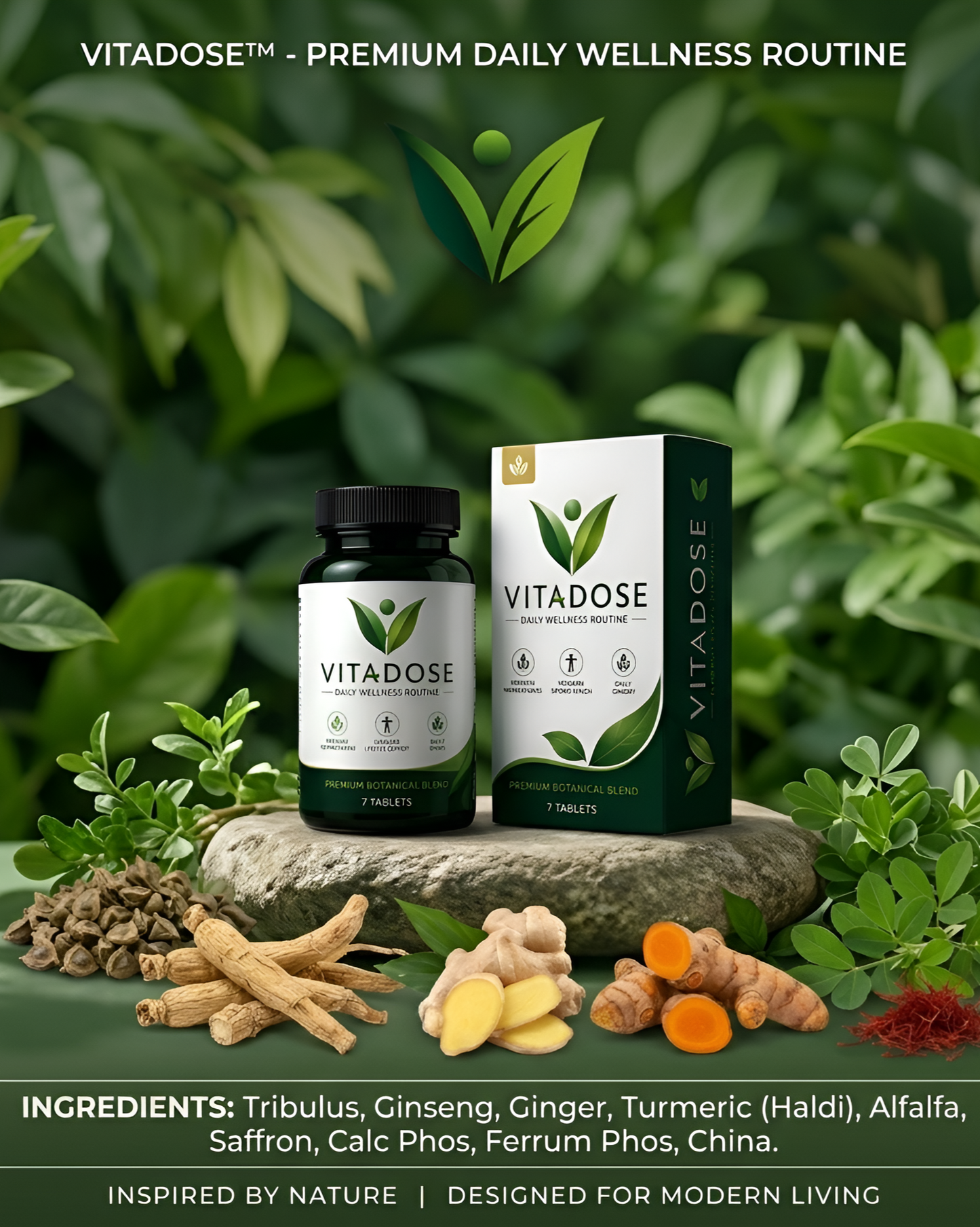 VitaDose™ – Your Daily Wellness Routine in One Premium Tablet